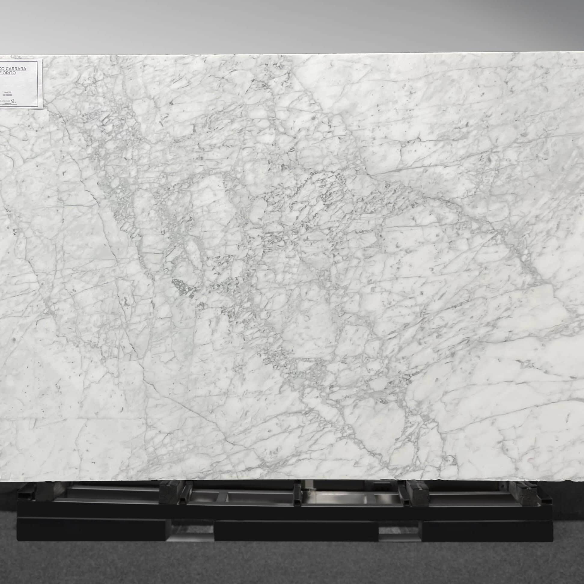 Bianco Carrara Fiorito Marble Slab
