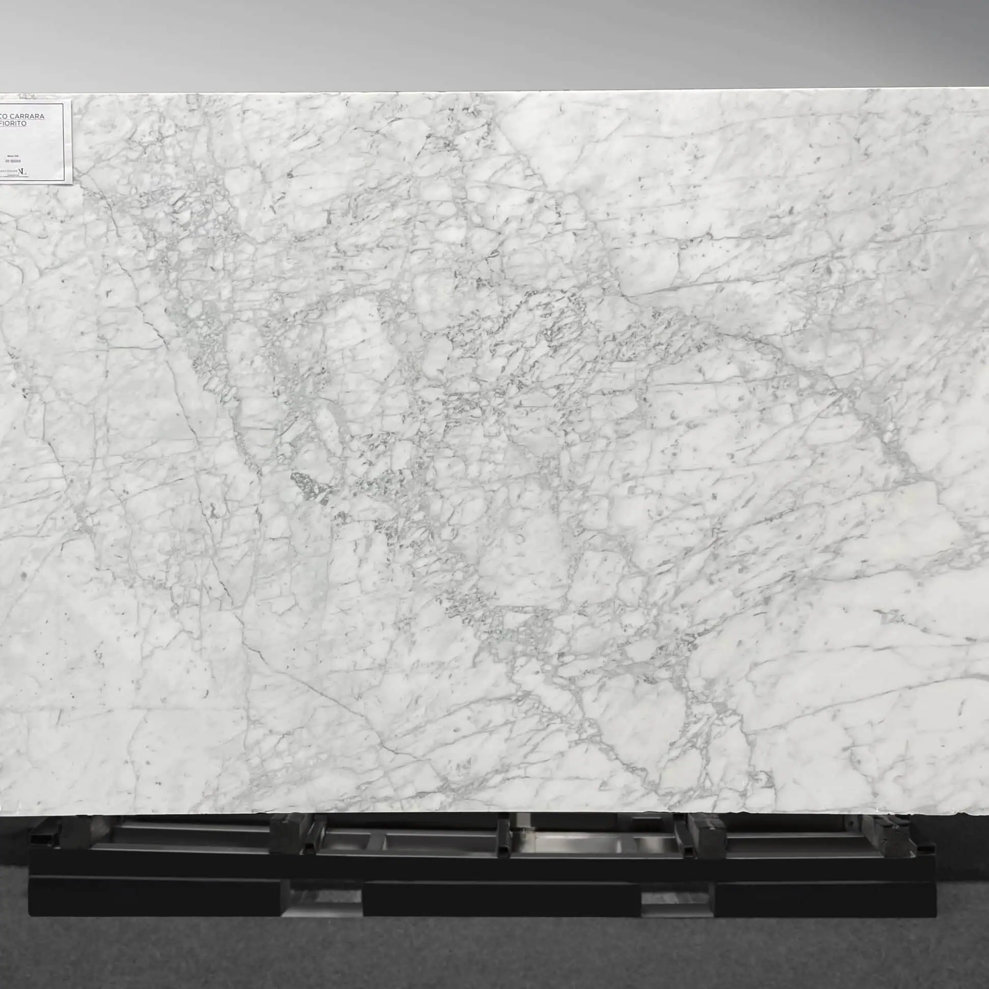 Bianco Carrara Fiorito Marble Slab