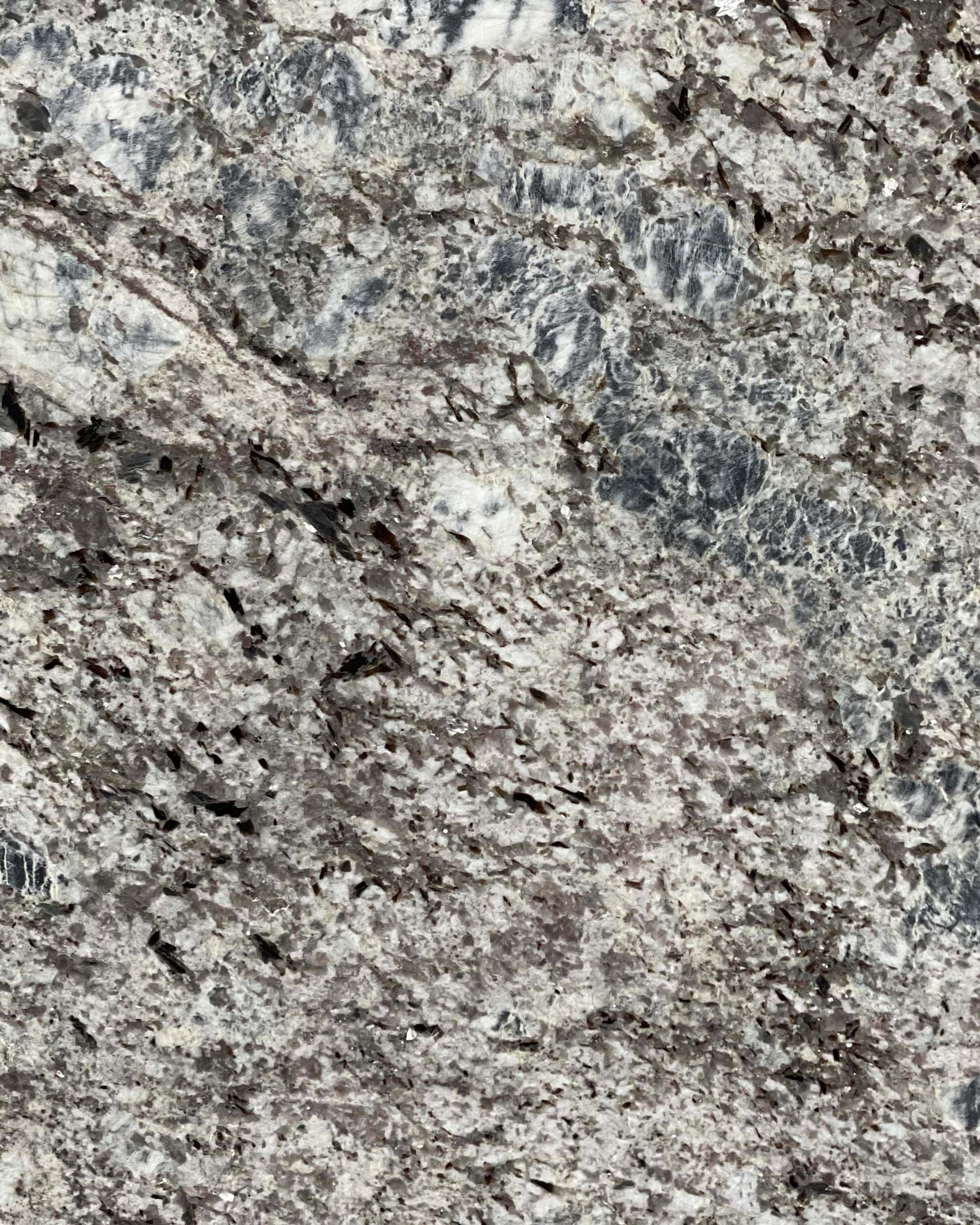 Blue Flower Granite Swatch
