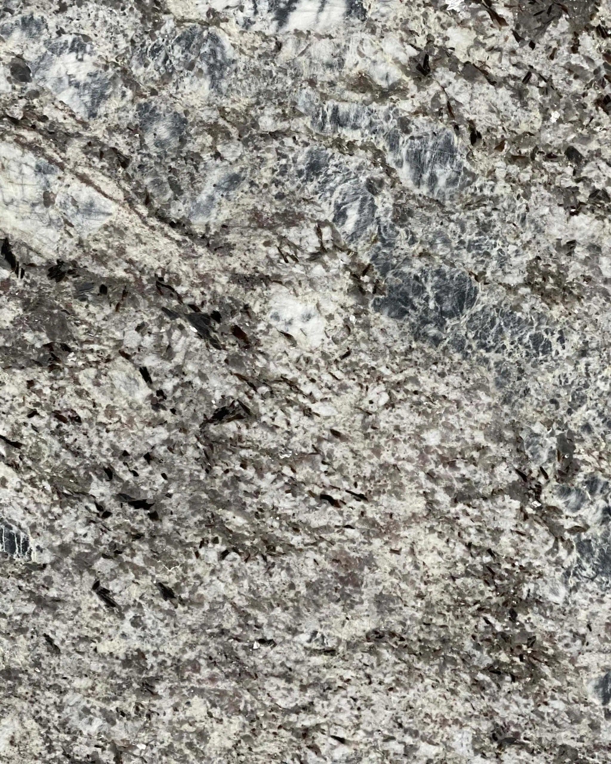 Blue Flower Granite Swatch
