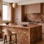 Breccia Pernice Marble Kitchen Benchtop 