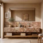 Breccia Pernice Marble Bathroom Vanity 