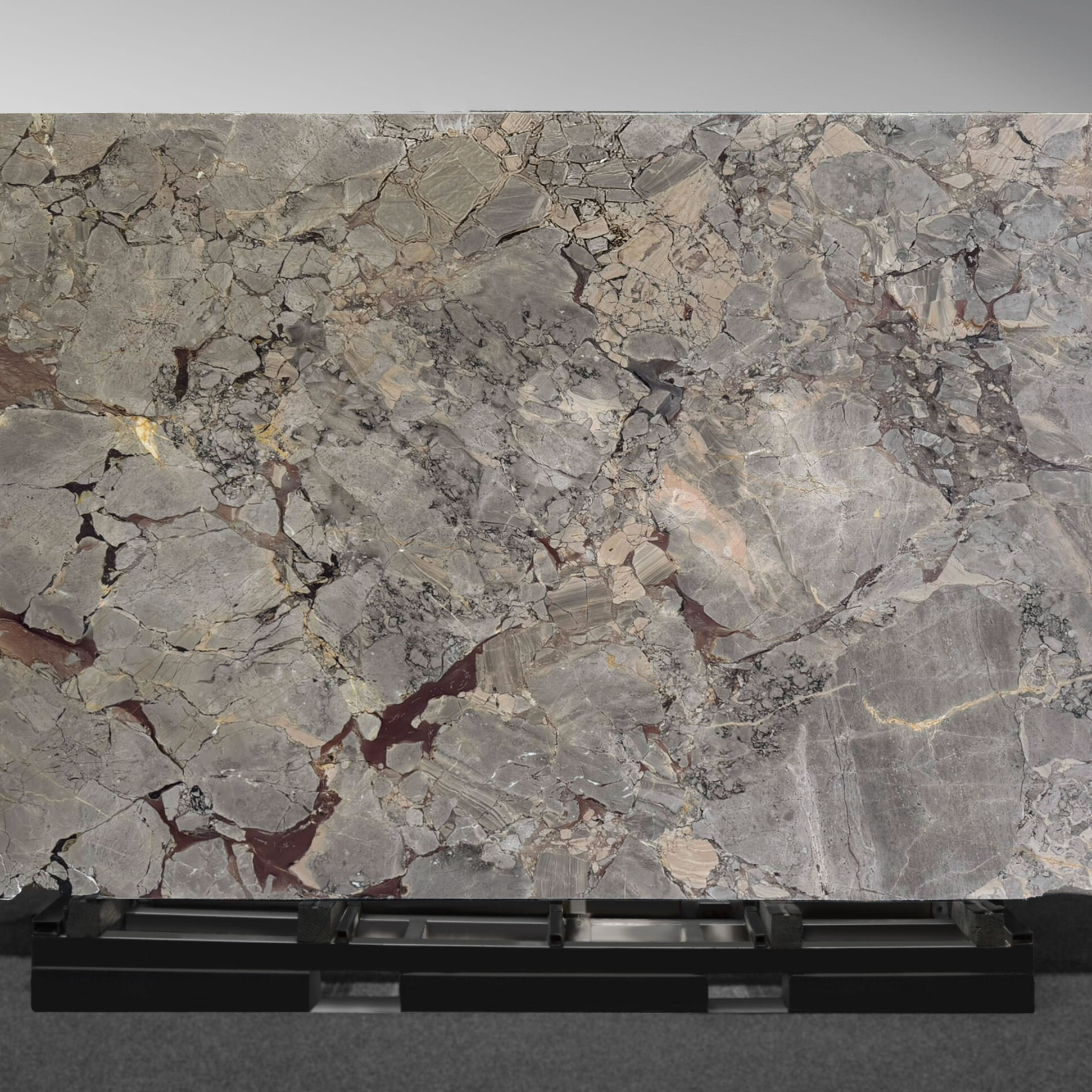 Breche Sarrancolin Marble Slab