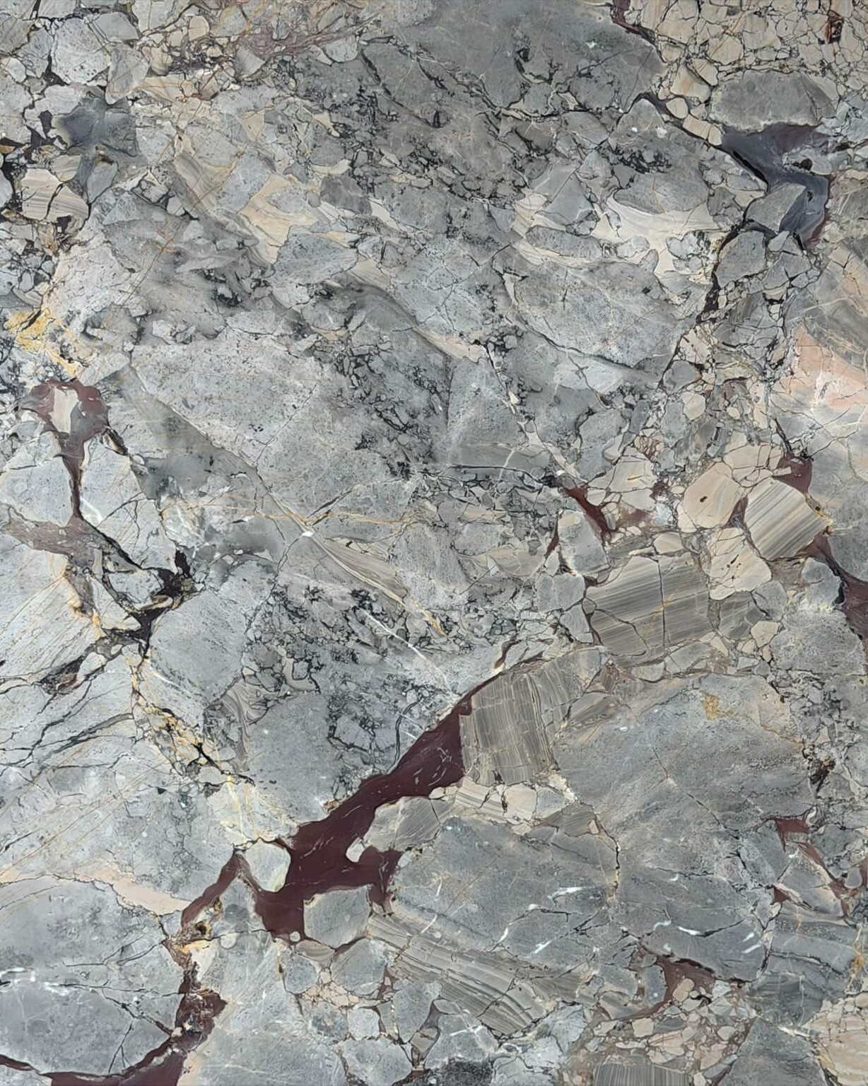 Breche Sarrancolin Marble Swatch