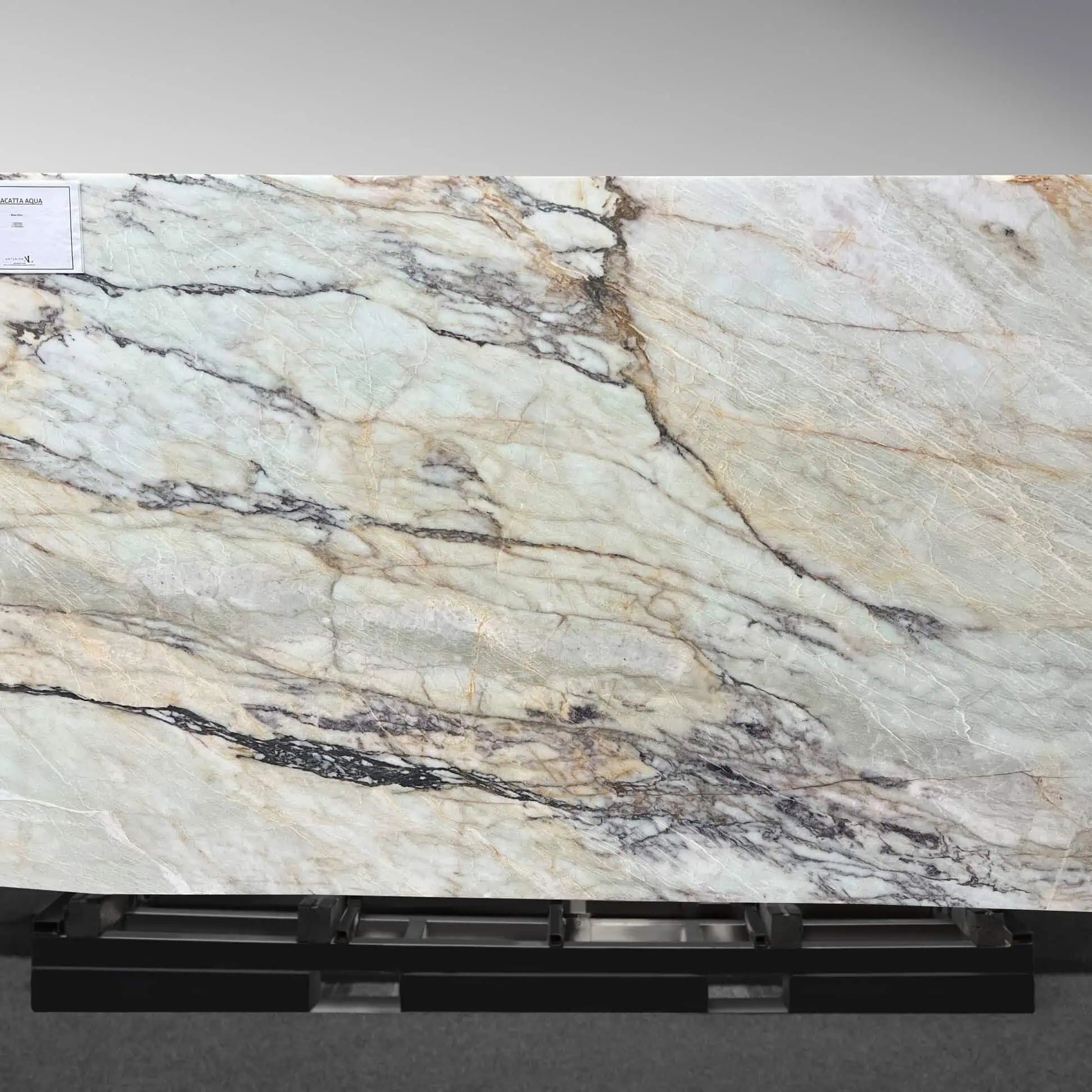 Calacatta Aqua Marble Slab