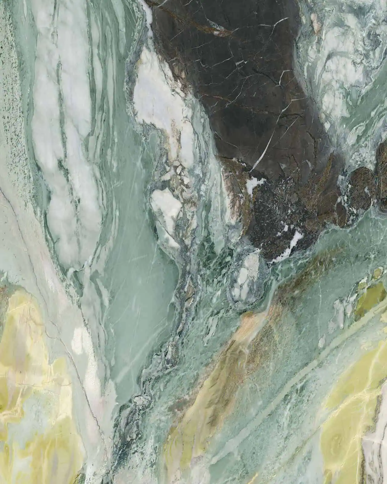Dreaming Green Porcelain Swatch