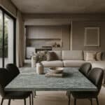 Explosion Blue Quartzite Dining Table 