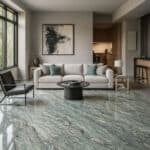 Explosion Blue Quartzite Flooring 