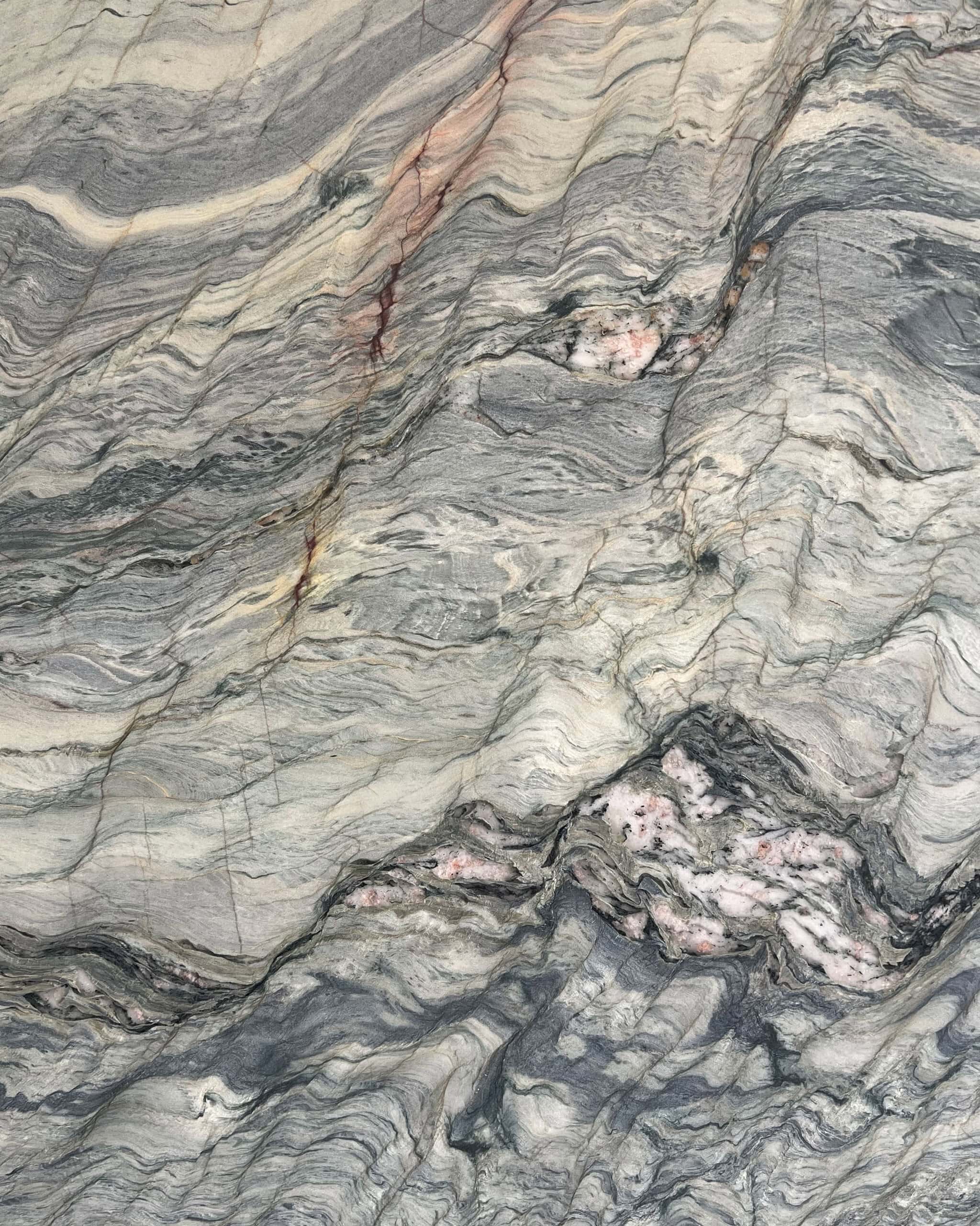 Explosion Blue Quartzite Swatch
