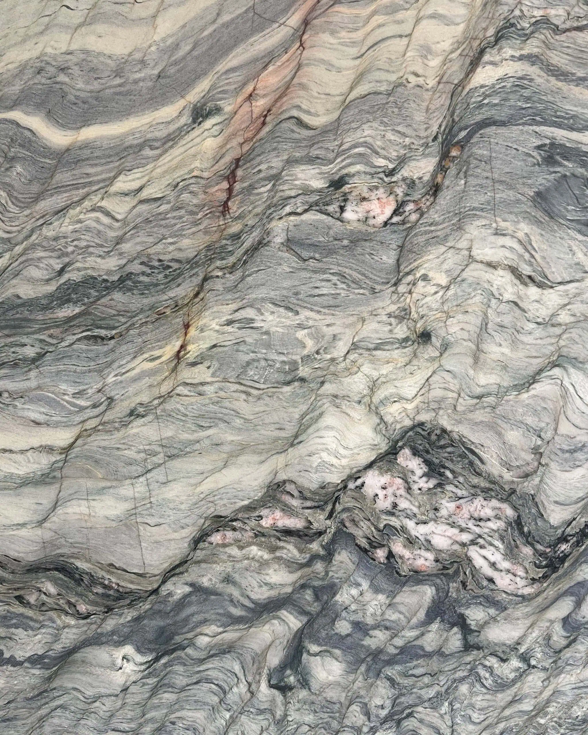 Explosion Blue Quartzite Swatch