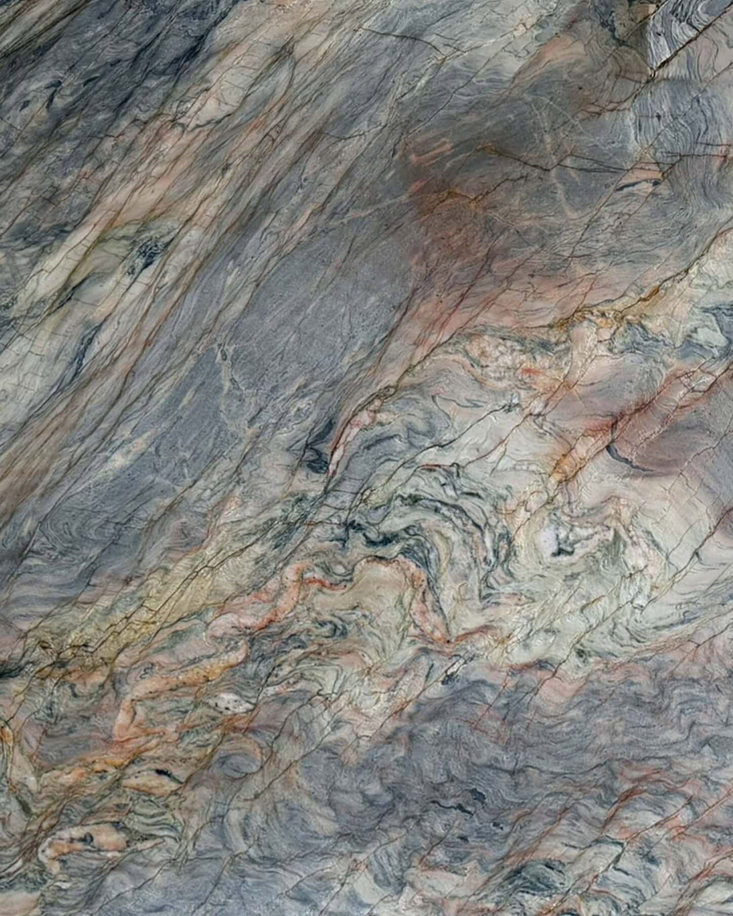 Explosion Blue WOW Quartzite Swatch