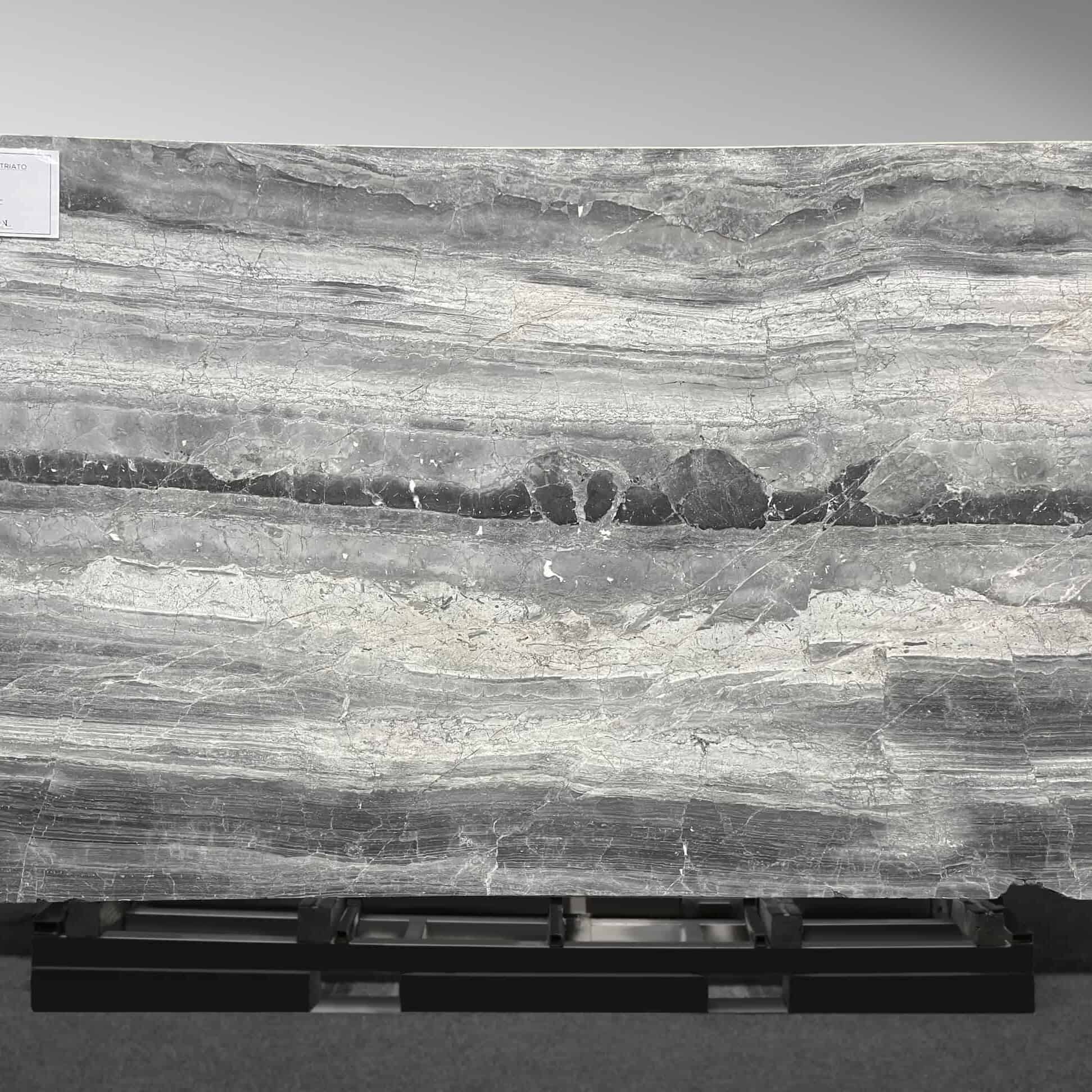 Grigio Striato Marble Slab
