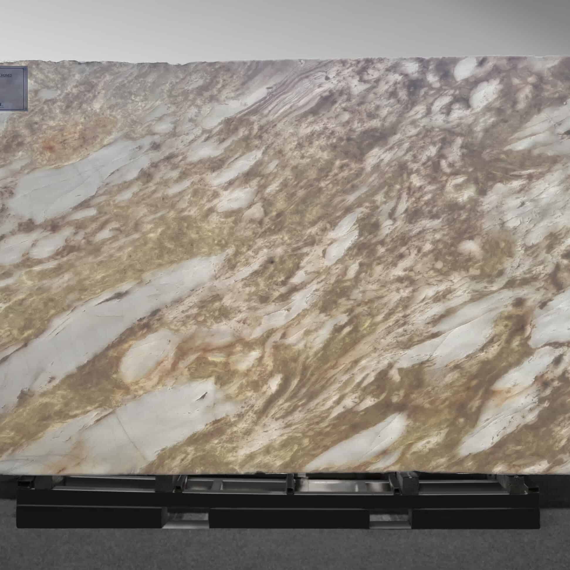 Rhino White Marble Slab