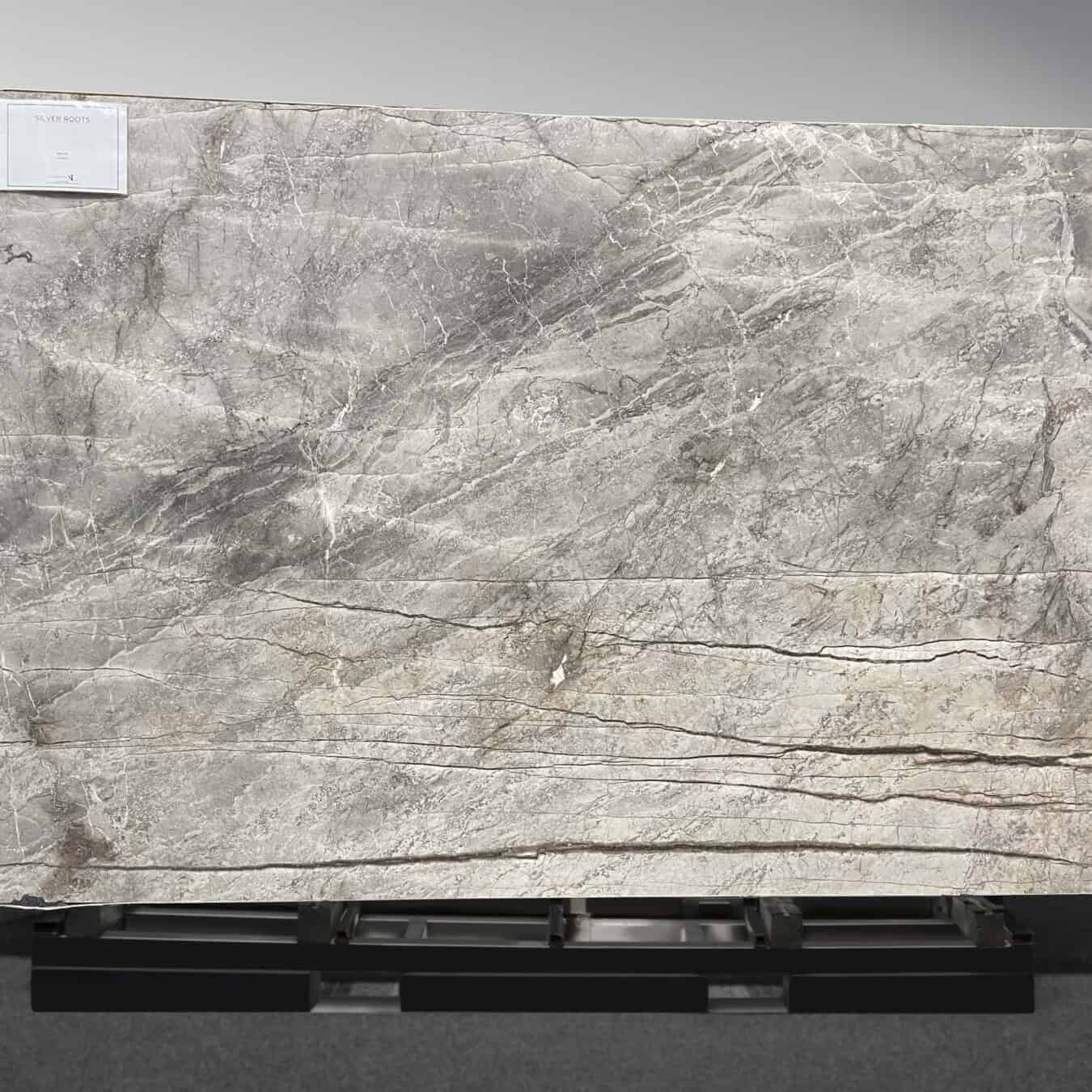 Sahara Roots Silver Roots Marble Slab | Turkish Natural Stone | Sydney Supplier
