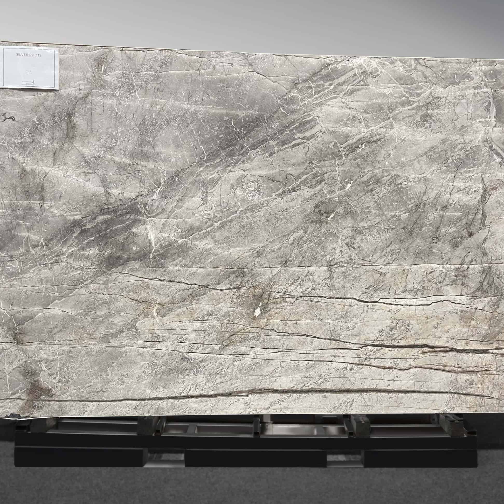 Silver Roots Marble Slab