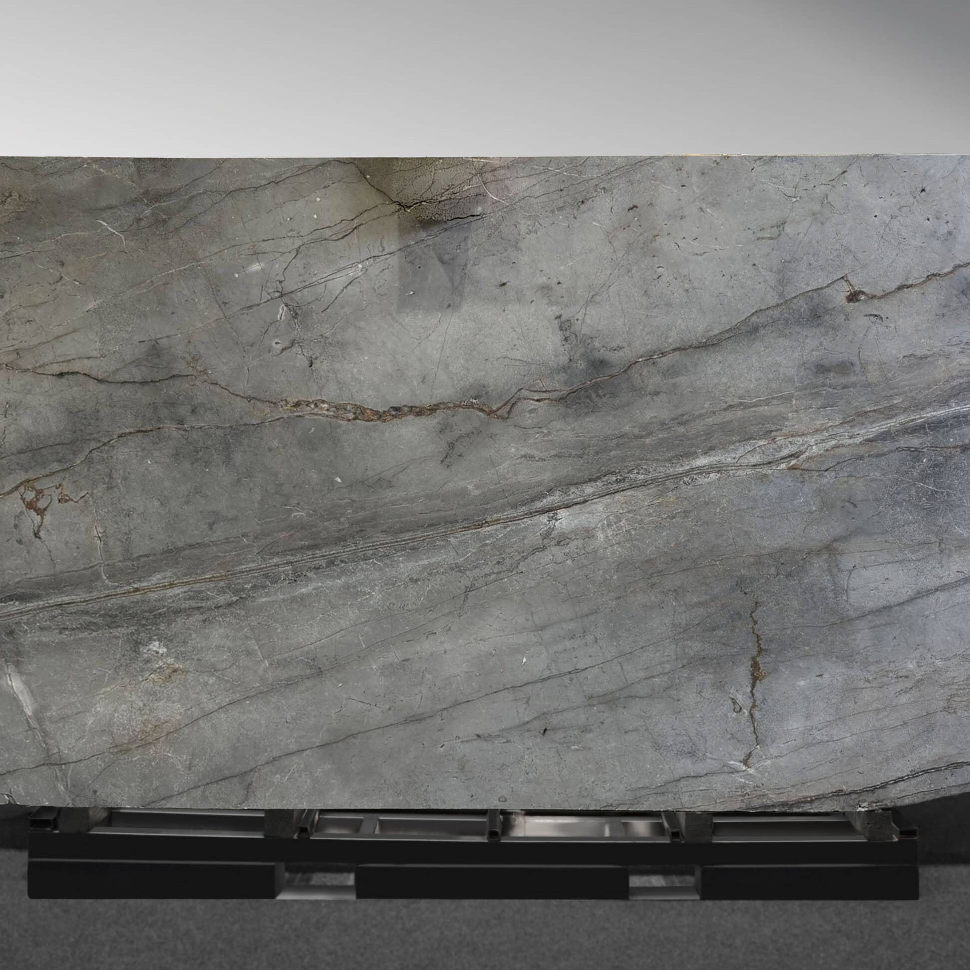 Silver Roots Scuro Marble Slab