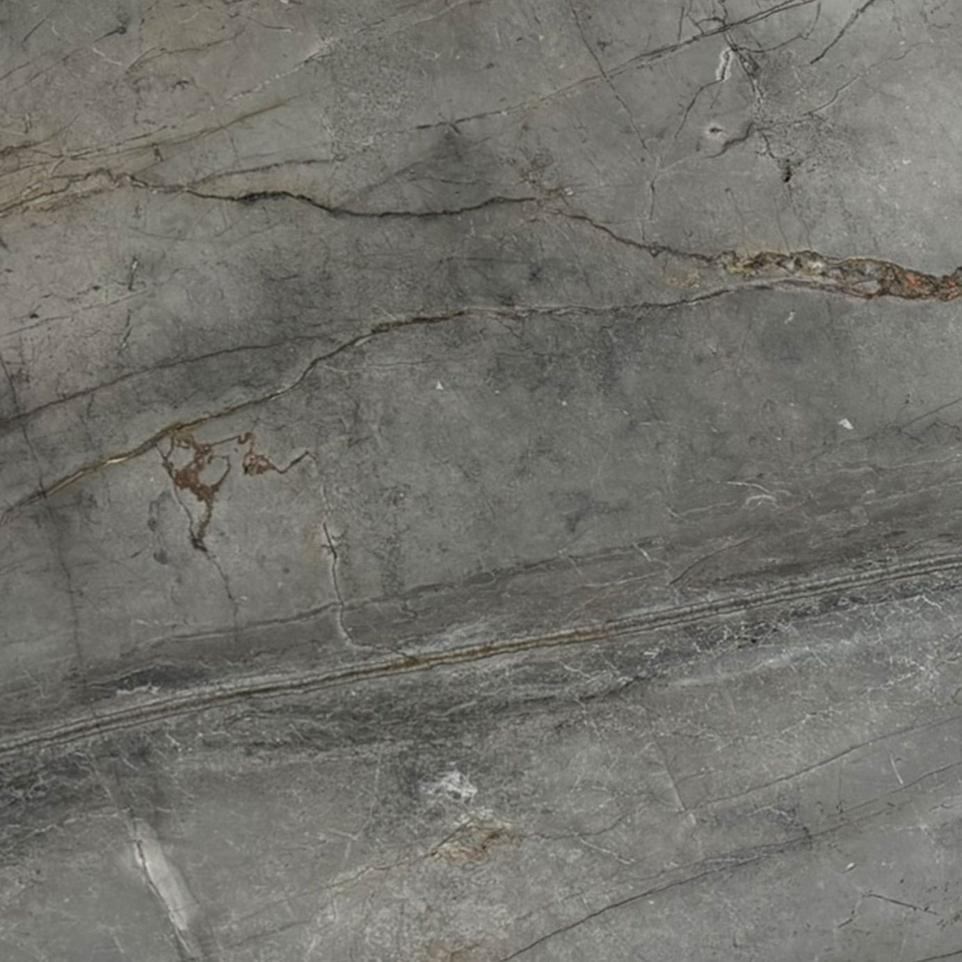Silver Roots Scuro Marble Slab