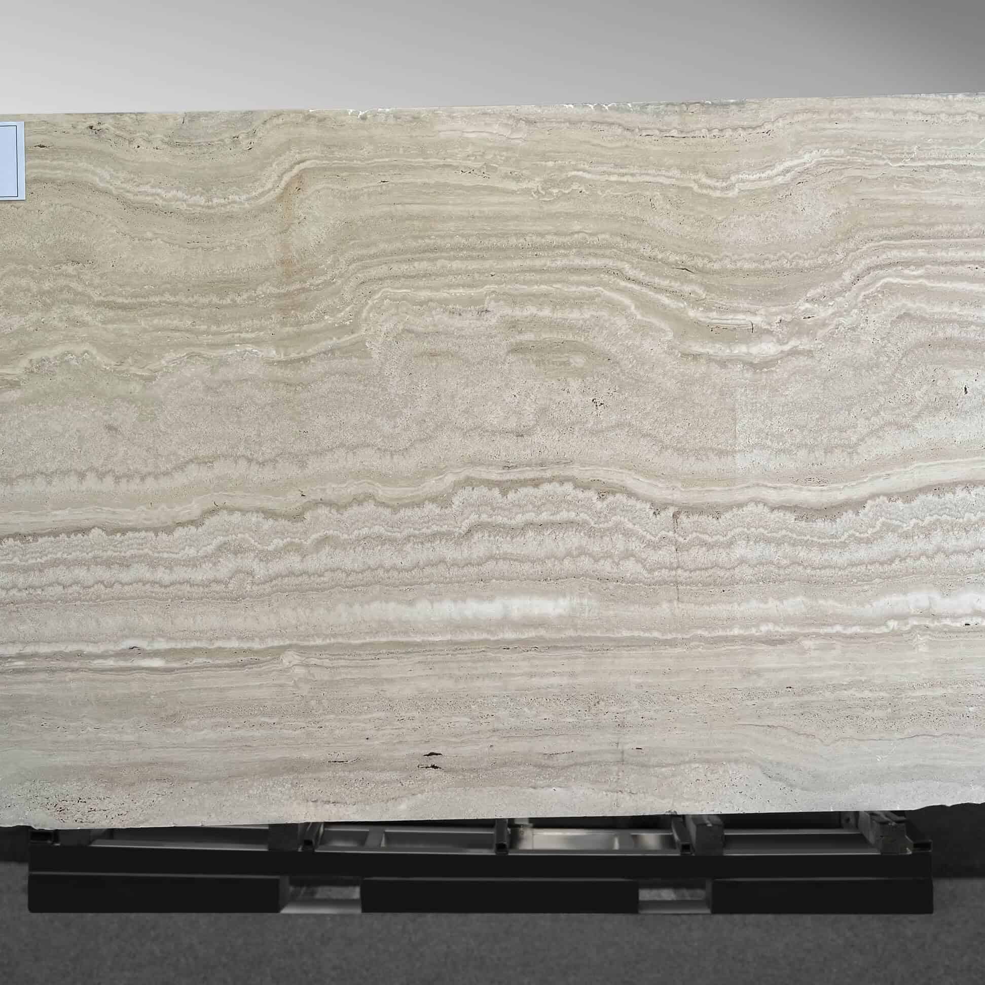 Travertino Alabastrino Unfilled Travertine Slab