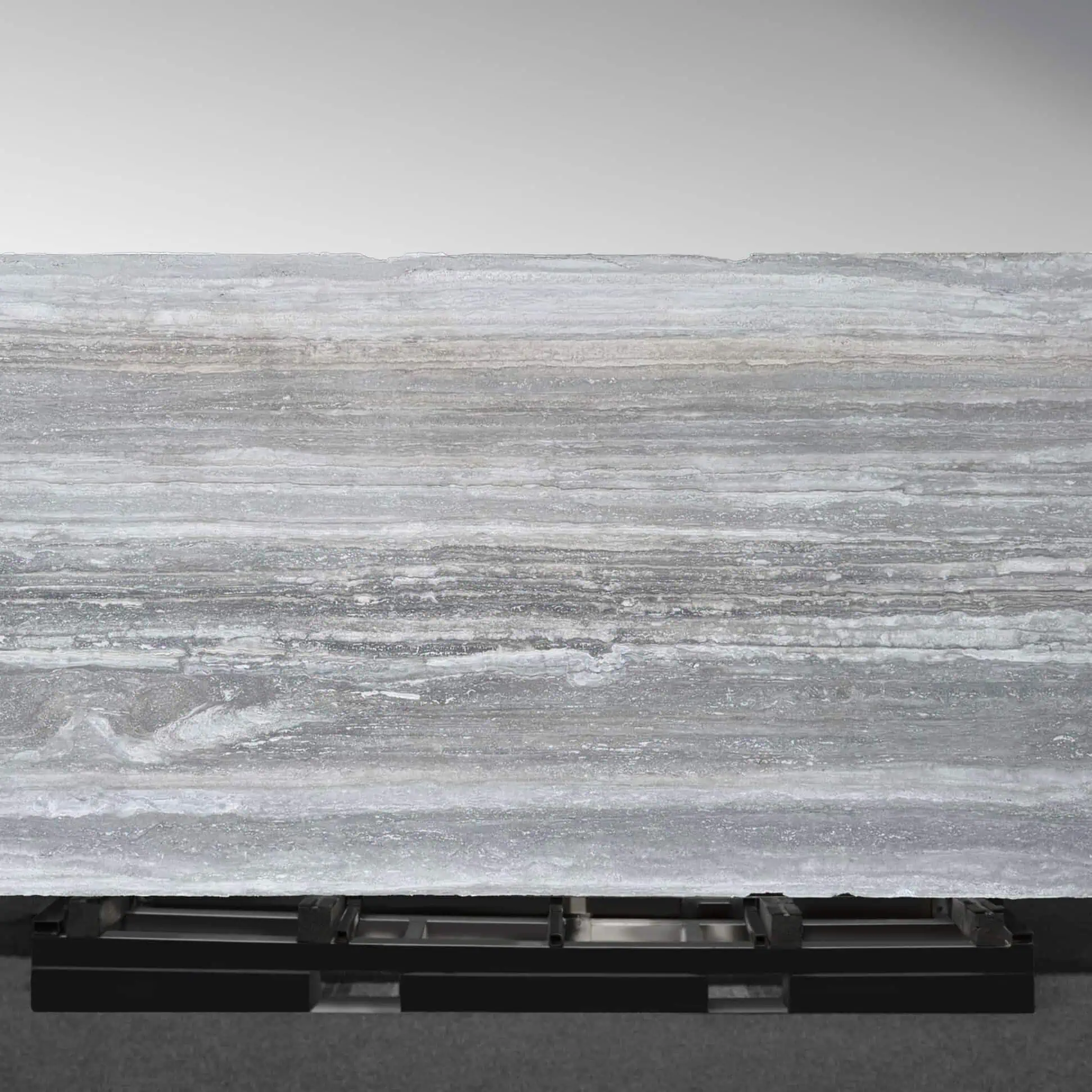 Travertino Ocean Blue Travertine Slab