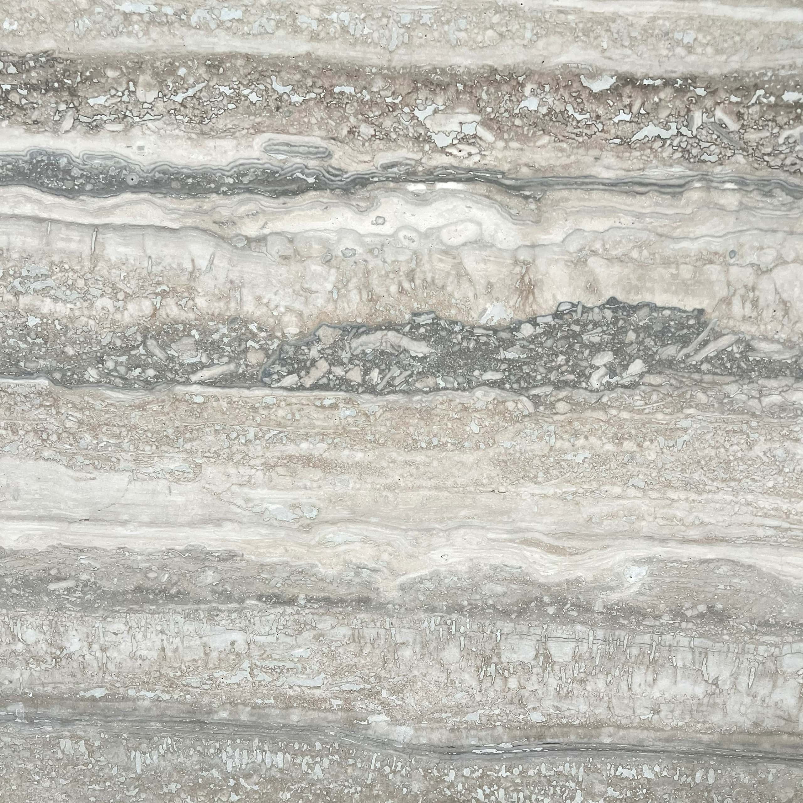 Travertino Silver di Siena Travertine Swatch