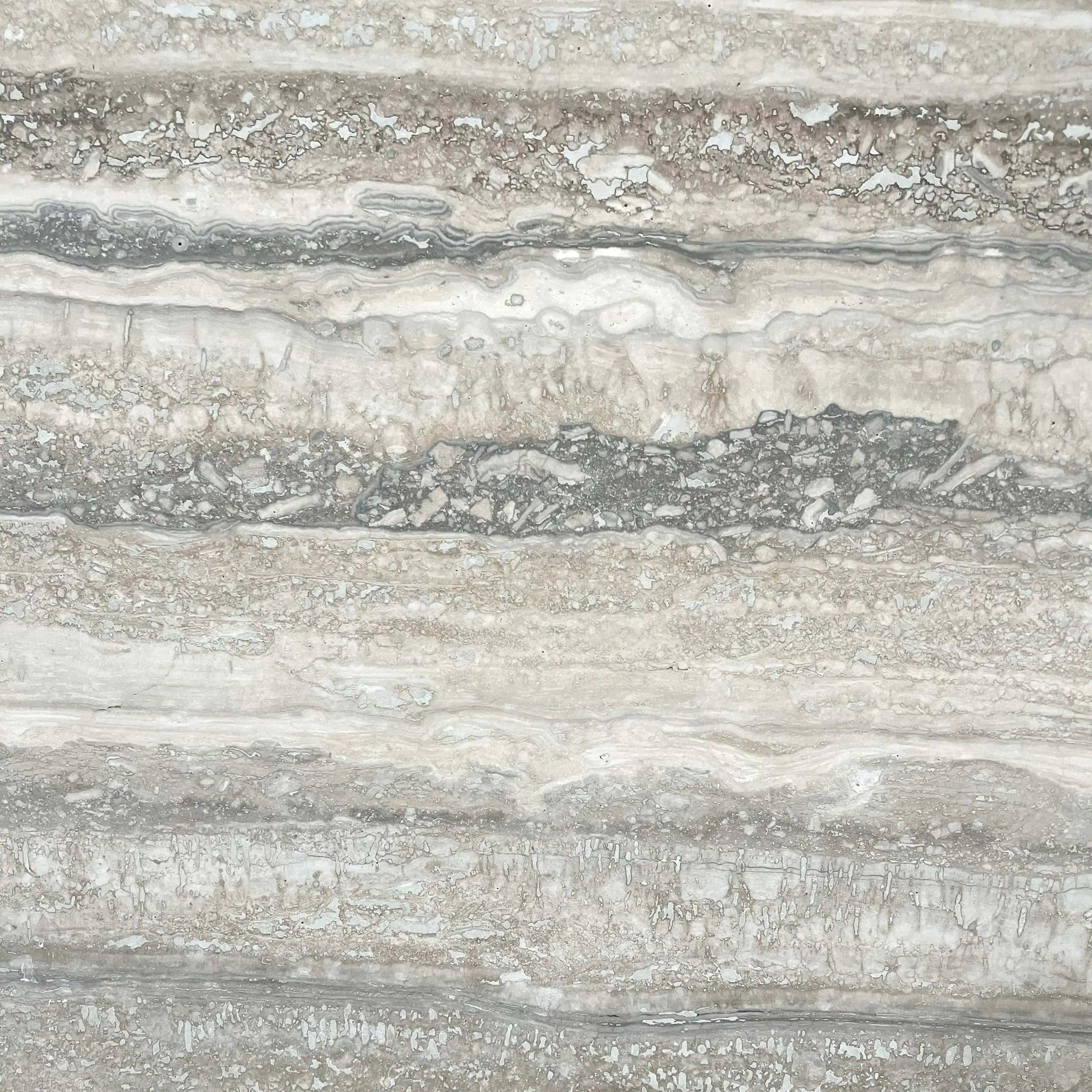 Travertino Silver di Siena Travertine Swatch