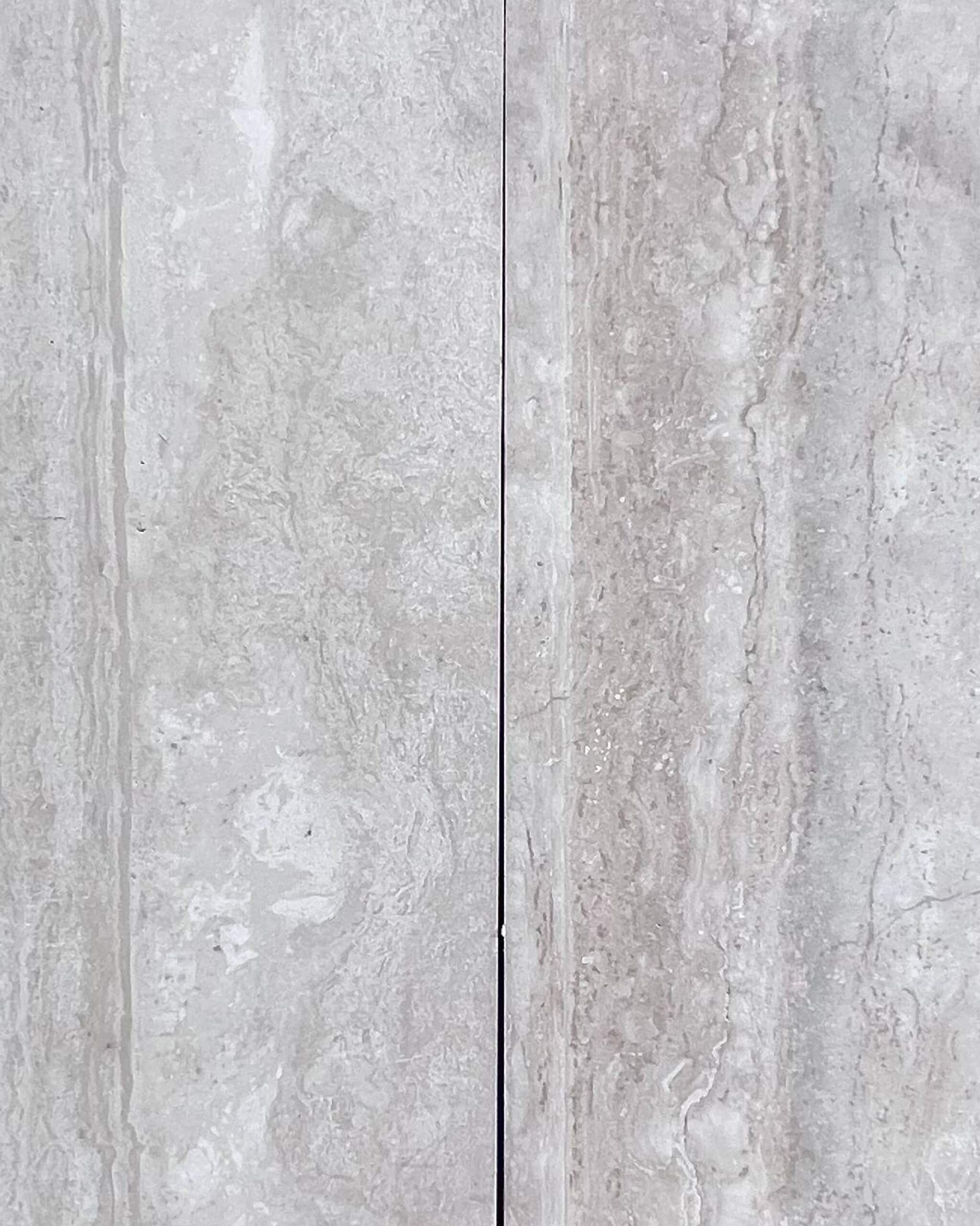 Travertino Silver Light Filled Travertine Swatch