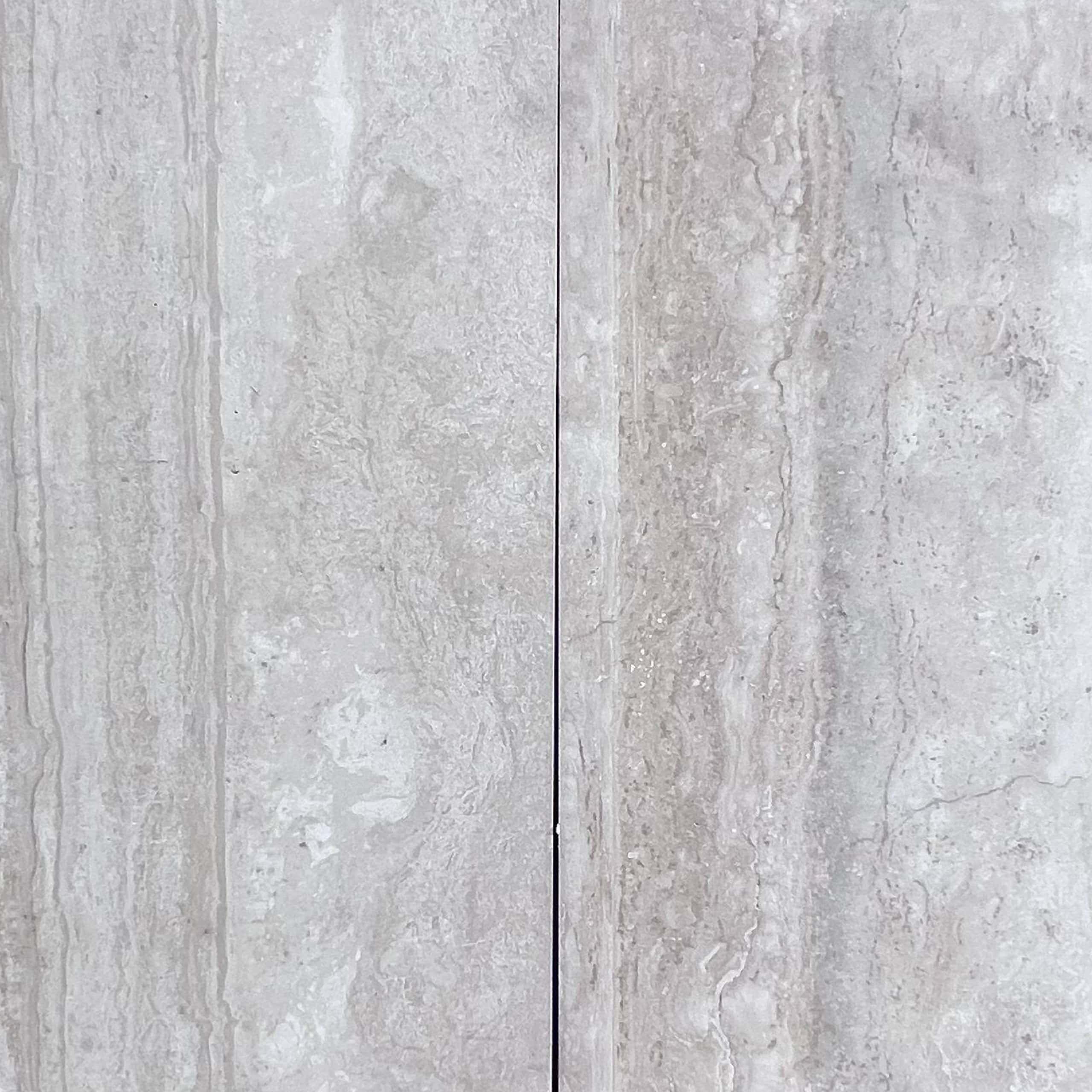 Travertino Silver Light Filled Travertine Swatch